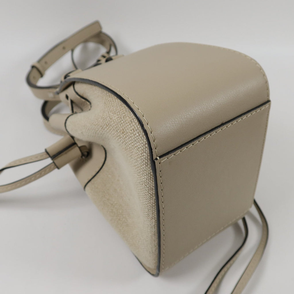 LOEWE Mini Hammock · Canvas & Calfskin