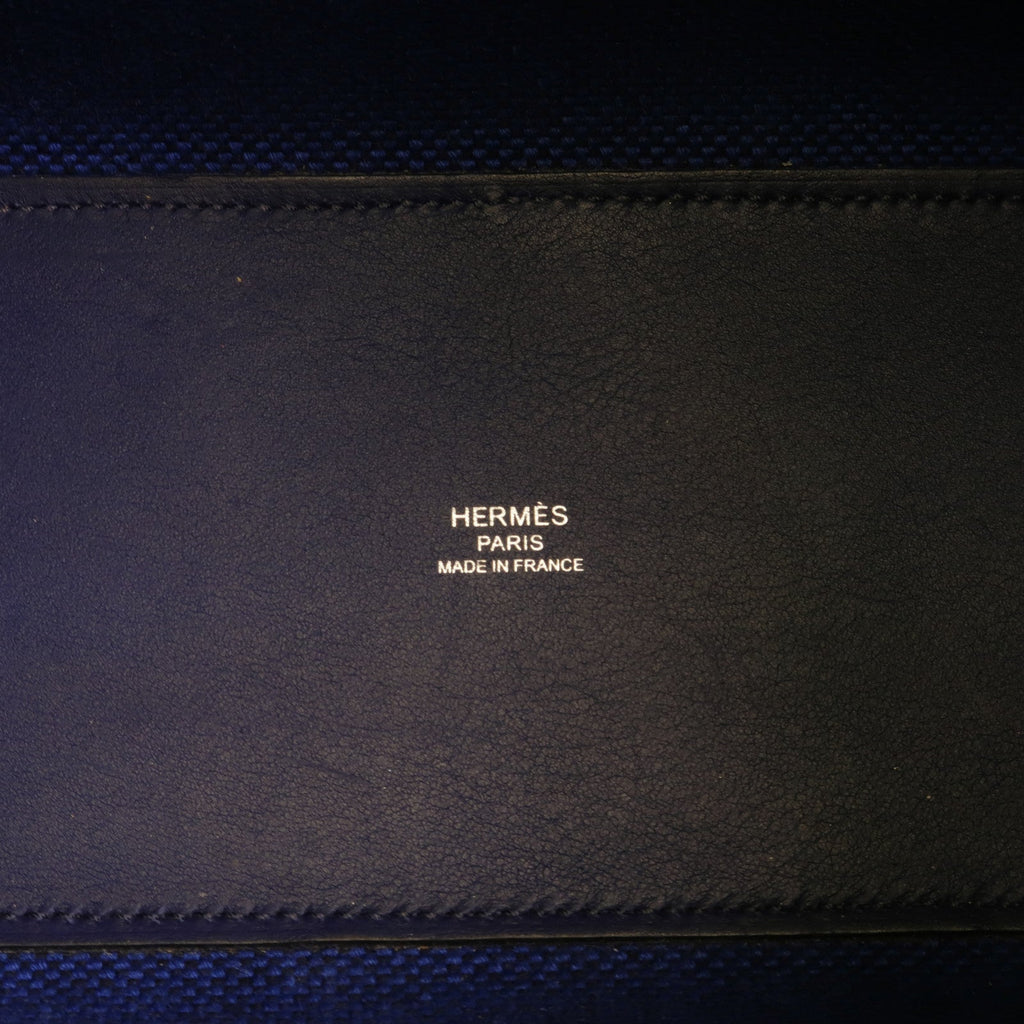Hermès Cabas H En Biais 27 · Canvas
