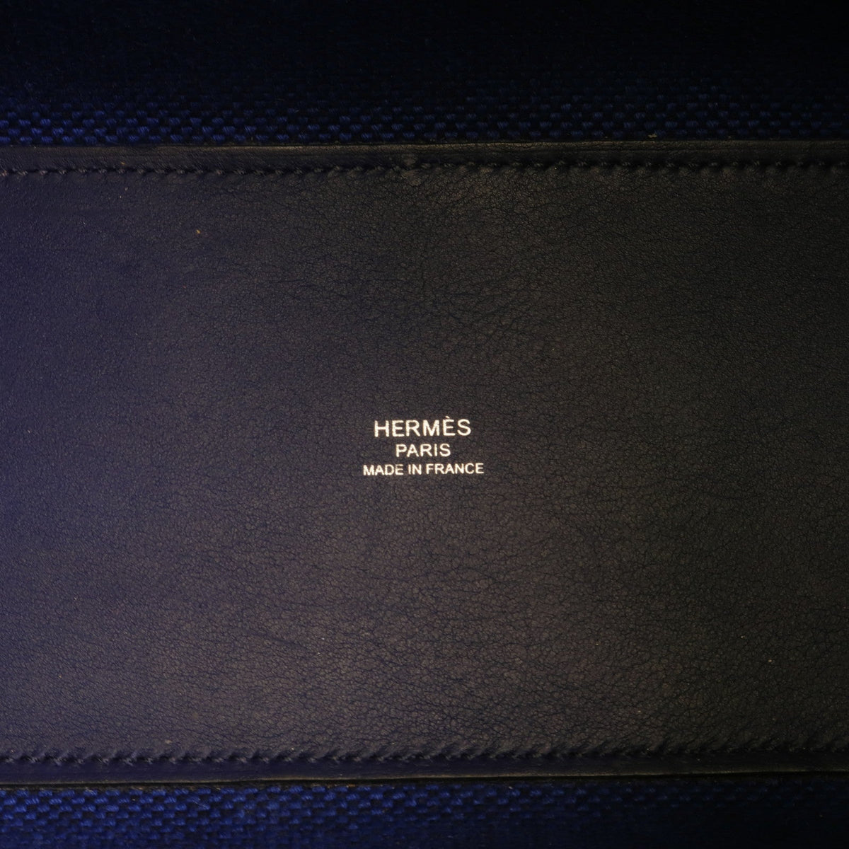 Hermès Cabas H En Biais 27 · Canvas