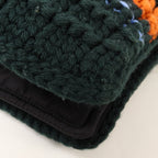 Prada · Wool Nylon Chain Shoulder Bag