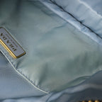 Prada · Wool Nylon Chain Shoulder Bag