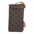 CELINE Triomphe Canvas · Phone Pouch