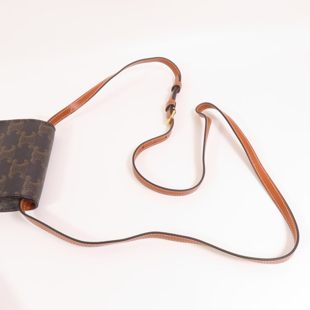 CELINE Triomphe Canvas · Phone Pouch