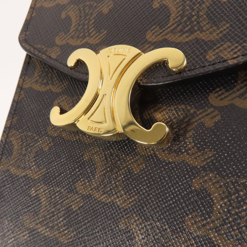 CELINE Triomphe Canvas · Phone Pouch