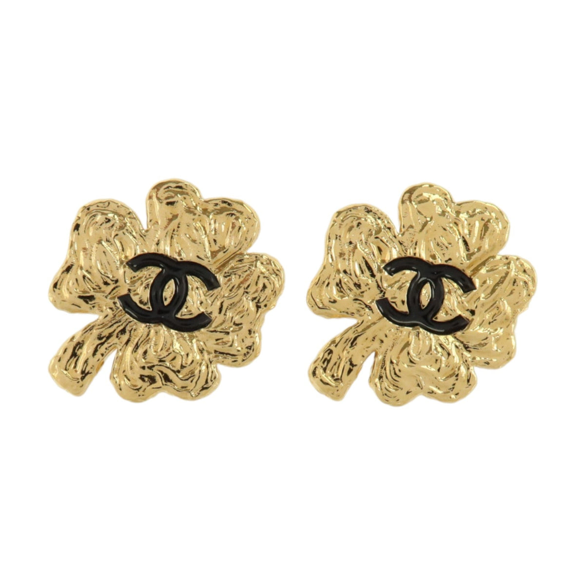 CHANEL CC Earrings · Metal