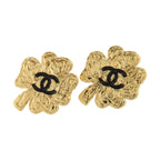 CHANEL CC Earrings · Metal