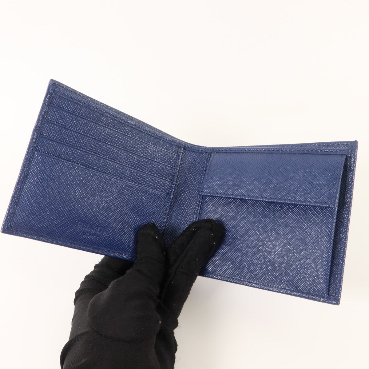 Prada Saffiano · Bifold Wallet · Calfskin