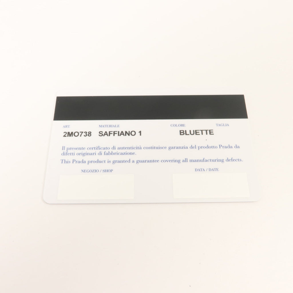 Prada Saffiano · Bifold Wallet · Calfskin