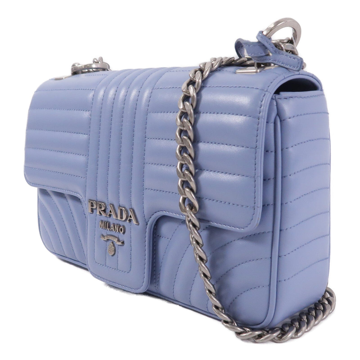Prada Chain Shoulder · Calfskin