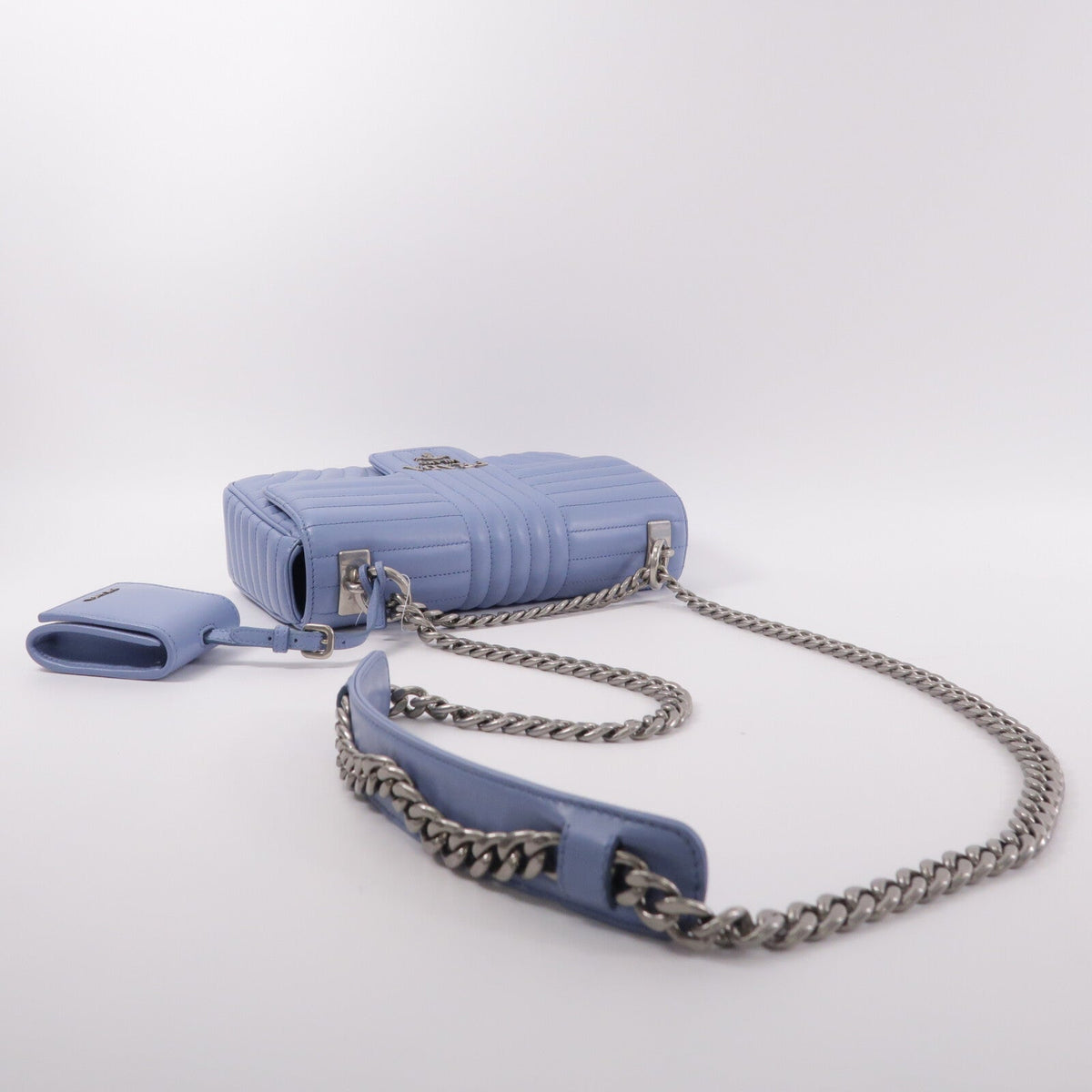 Prada Chain Shoulder · Calfskin