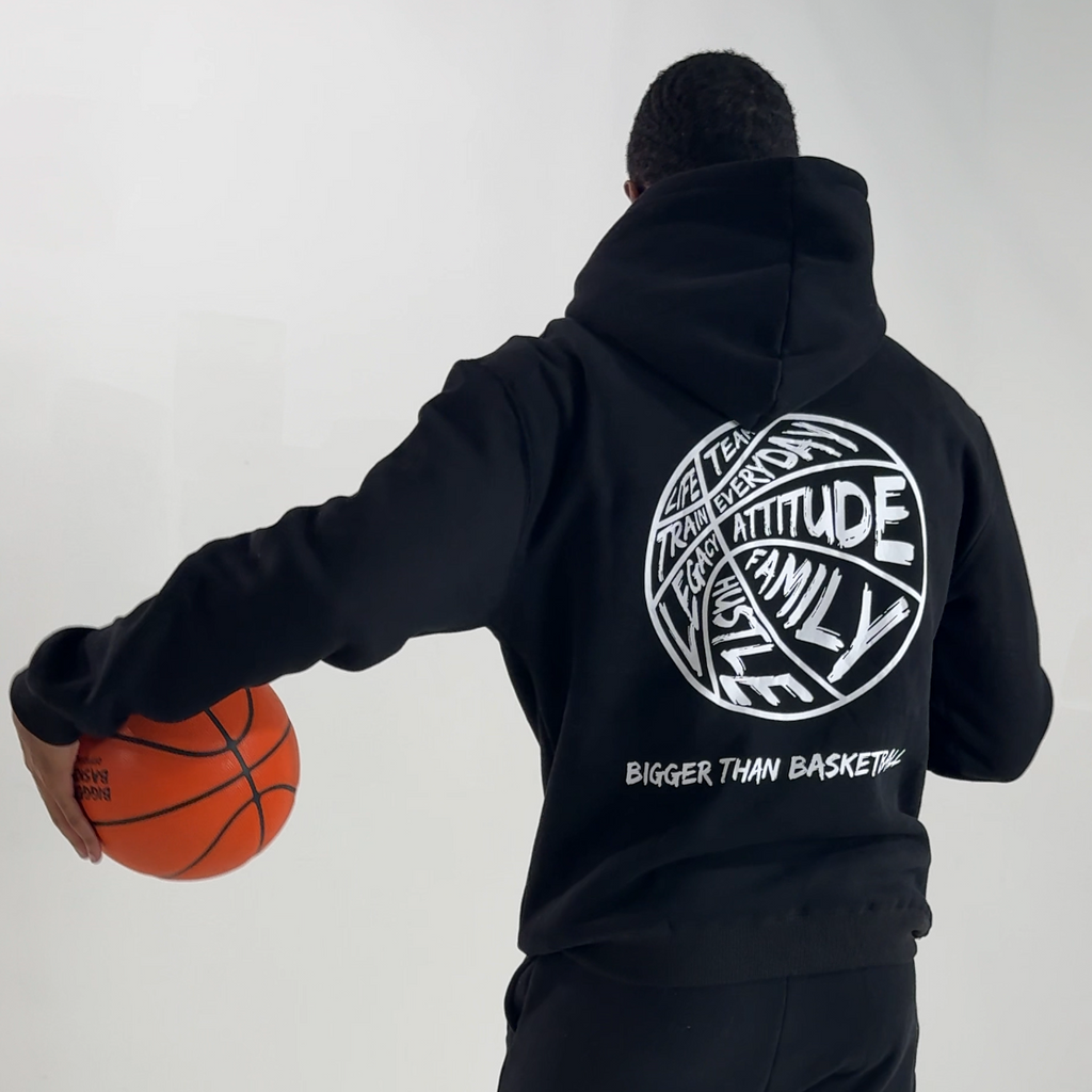 Bigger Than Basketball - Hoodie - Black