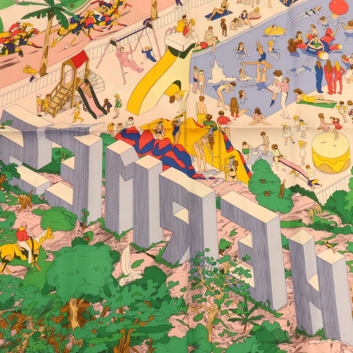 Hermès Carré · Silk Scarf · 90cm