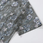 Hawaiian Shirts For Men 1920s Vintage Cotton Misty Garden Short Sleeve Aloha Shirt