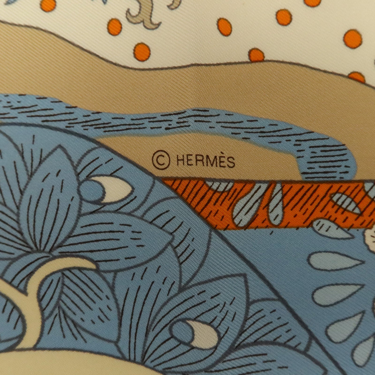 Hermès 90cm Silk Scarf