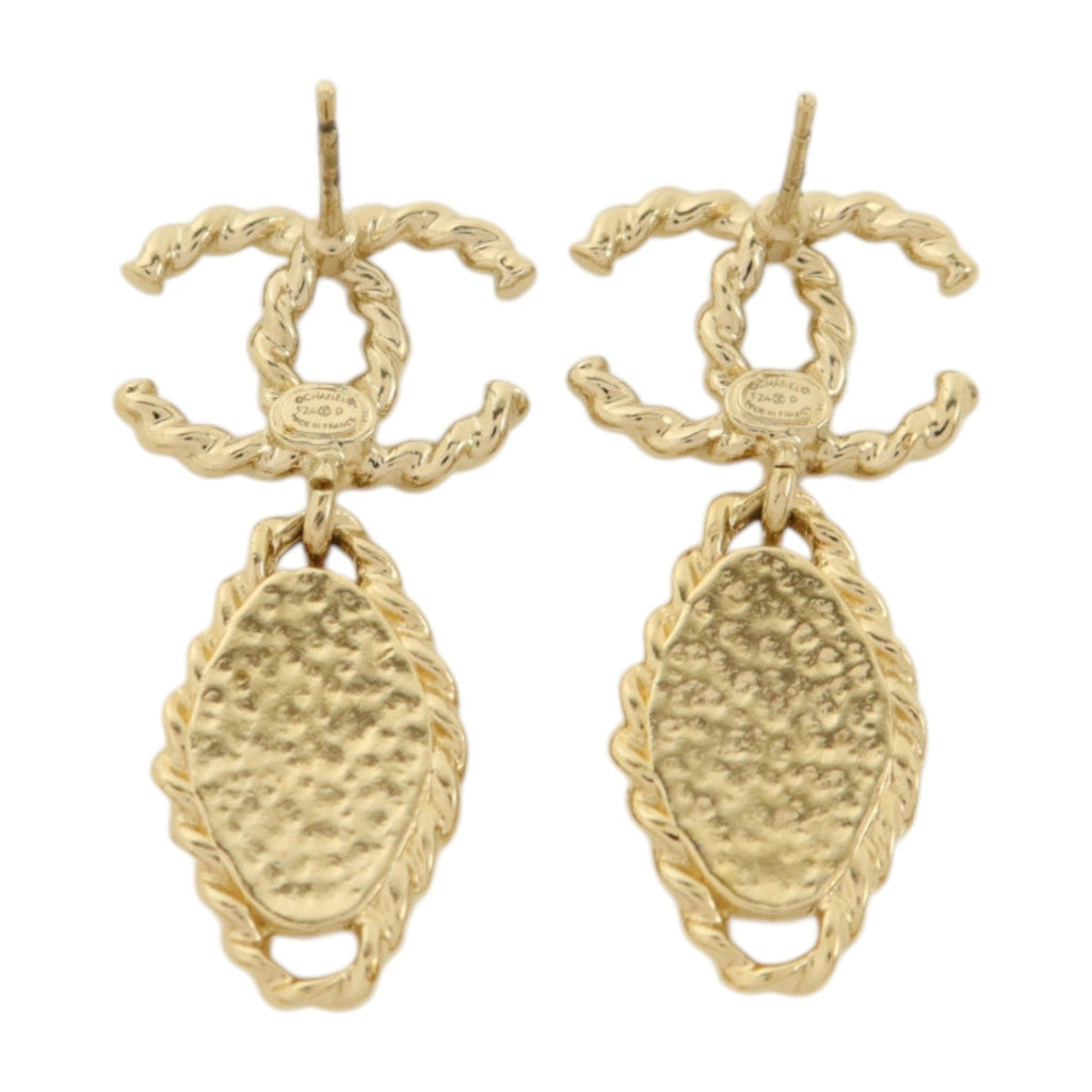 Chanel CC · PVC · Earrings