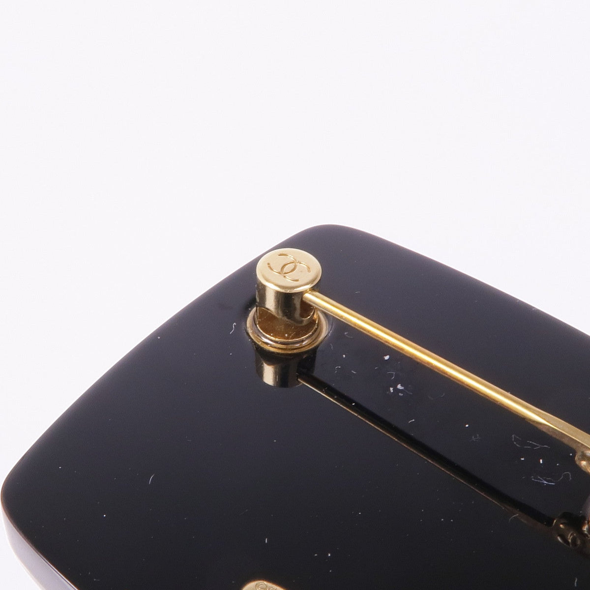 Chanel CC Brooch · Metal & PVC