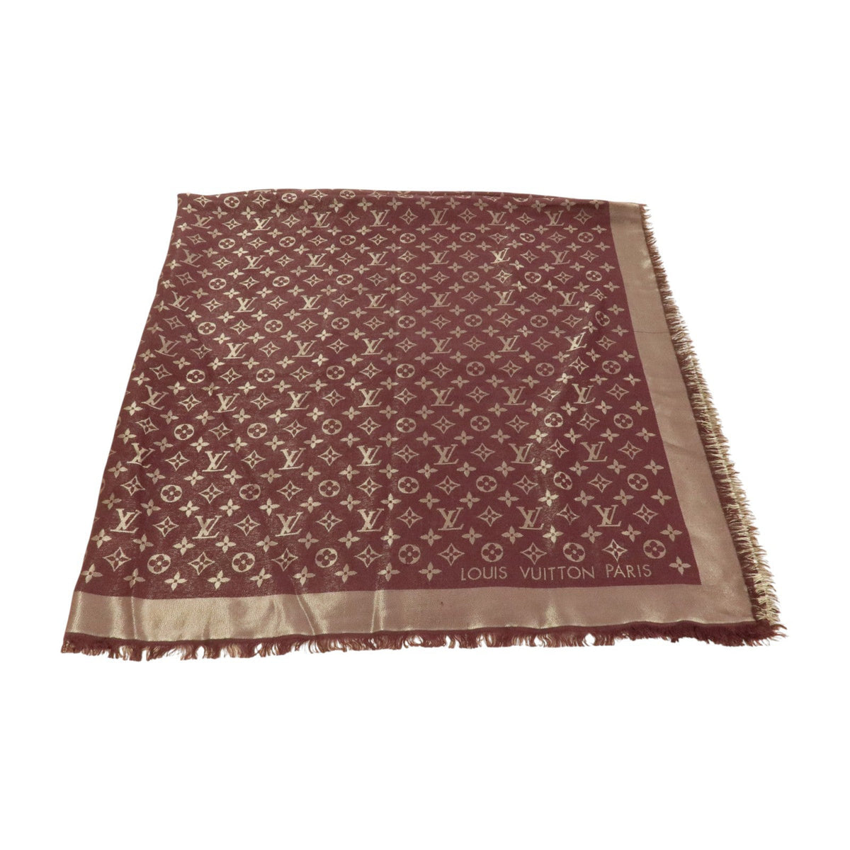 Louis Vuitton · Silk Wool Scarf · 142cm