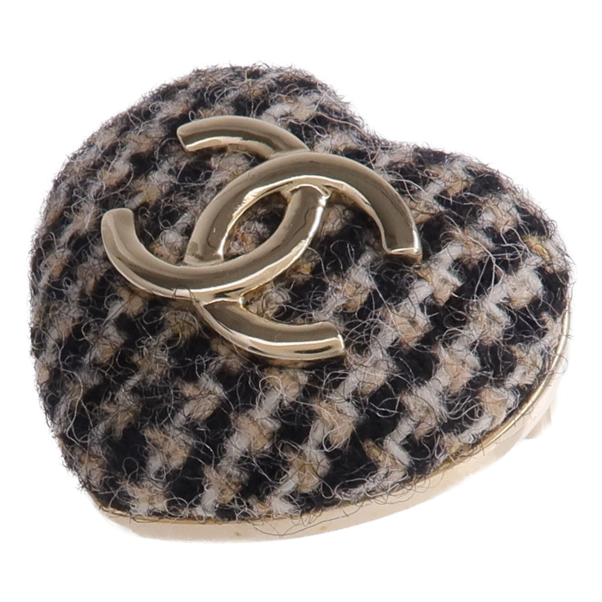 Chanel CC Brooch · Tweed