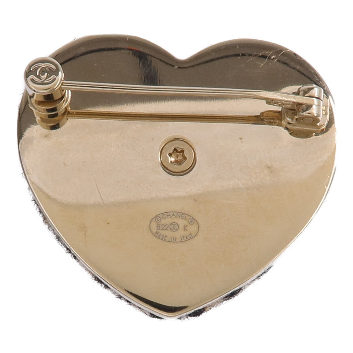 Chanel CC Brooch · Tweed