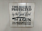 "This House" wall art box.