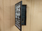 Mini Craft Beer Gun Storage Sign