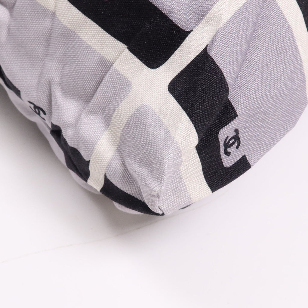 Chanel · Canvas Tote · Silver Hardware