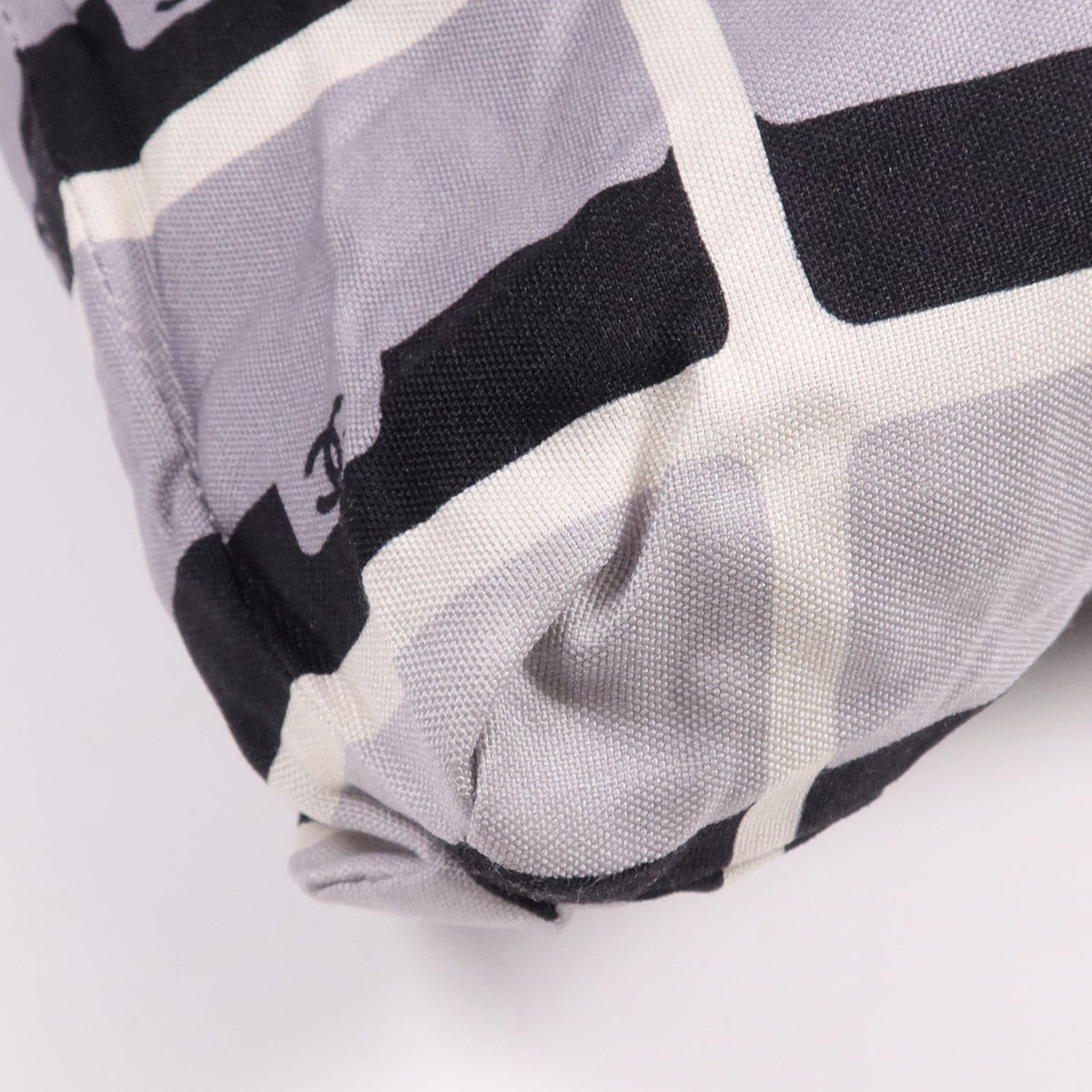 Chanel · Canvas Tote · Silver Hardware