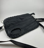 Black Finger Glove Purse - Blank No Patch