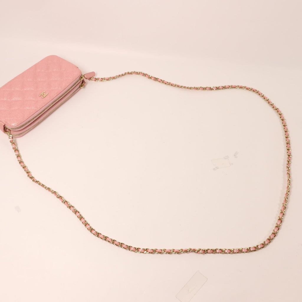 CHANEL CC Chain Shoulder · Calfskin