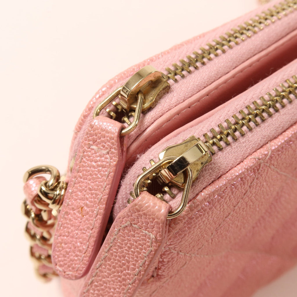 CHANEL CC Chain Shoulder · Calfskin