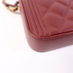 Chanel Boy Clutch · Lambskin