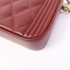 Chanel Boy Clutch · Lambskin