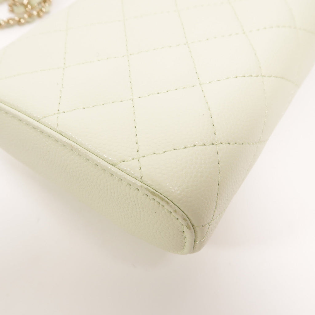 Chanel Vanity · Calfskin · Chain Shoulder