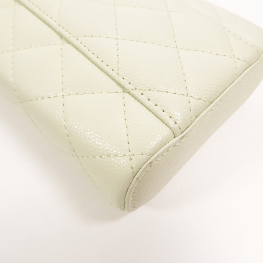 Chanel Vanity · Calfskin · Chain Shoulder