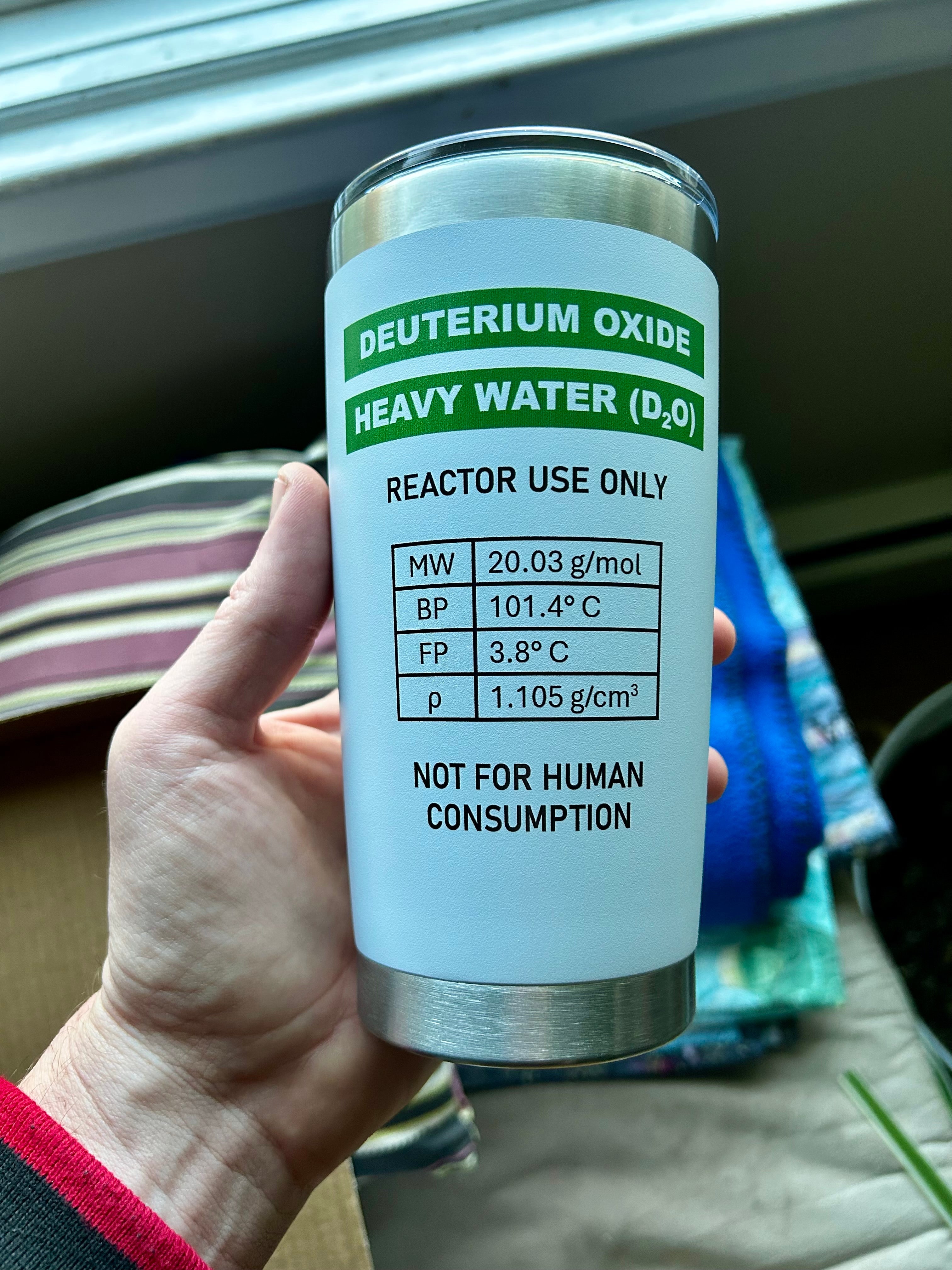 Heavy Water Tumbler