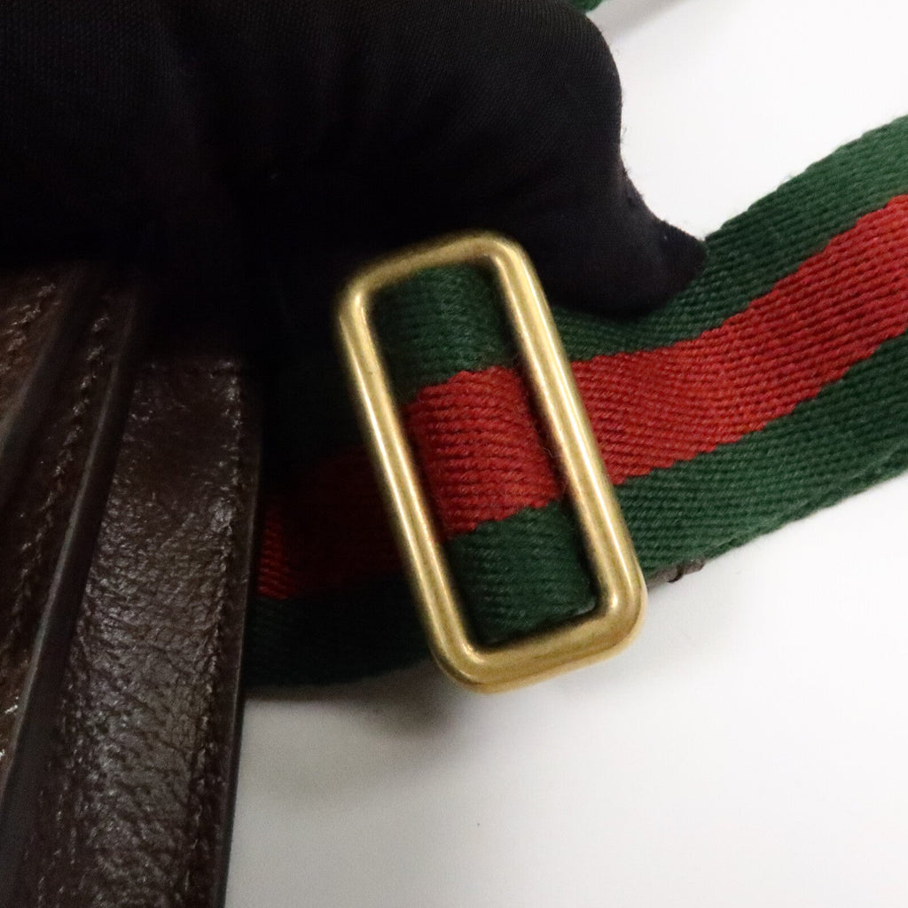 Gucci Mini Ophidia · GG Coated Canvas