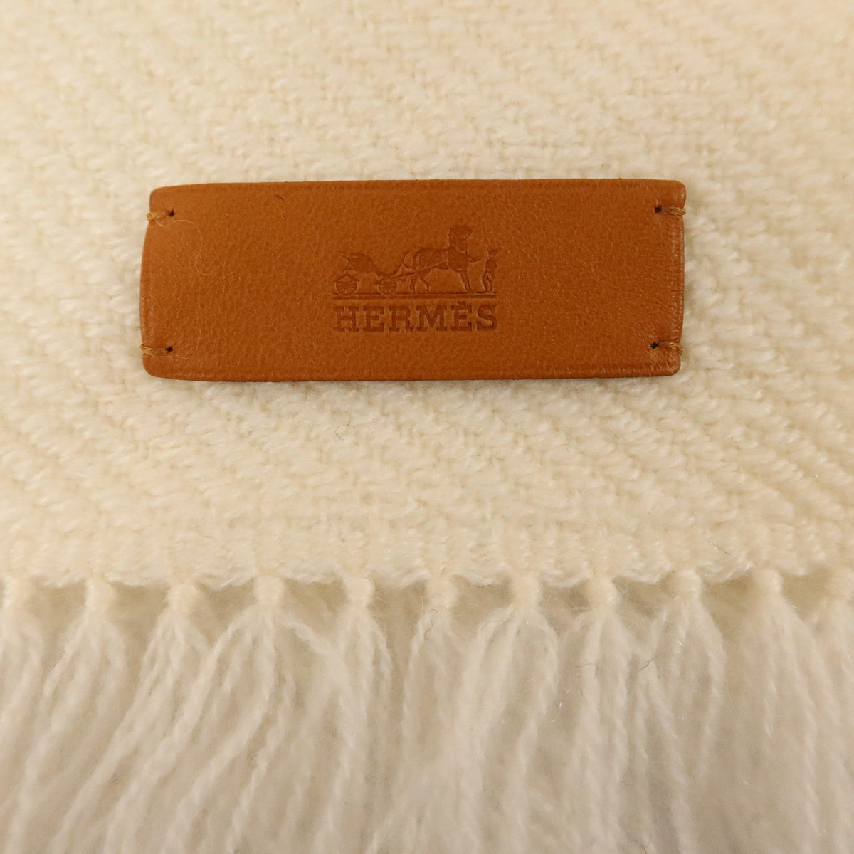HERMÈS Cashmere Scarf · 180cm