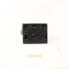 Dior Lady Dior · Compact Wallet · Patent Leather