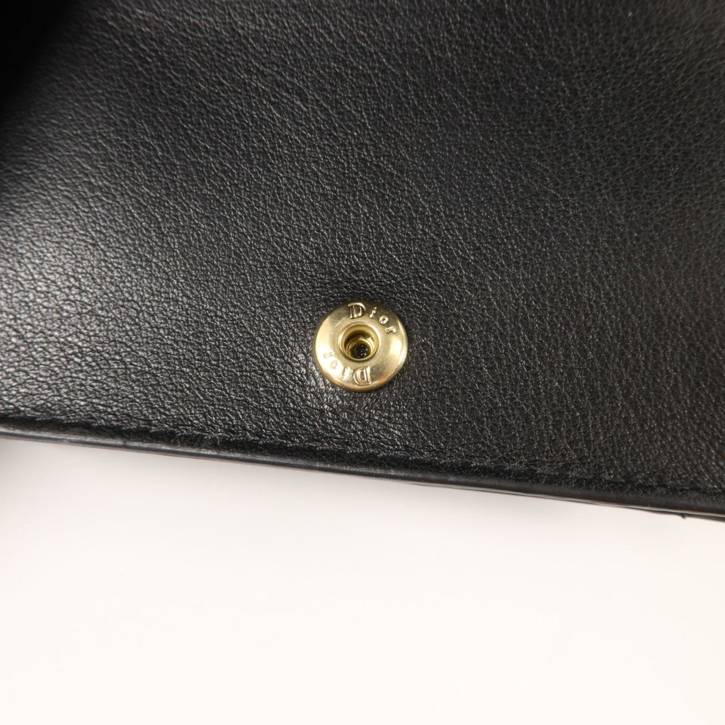 Dior Lady Dior · Compact Wallet · Patent Leather