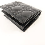 Dior Lady Dior · Compact Wallet · Patent Leather