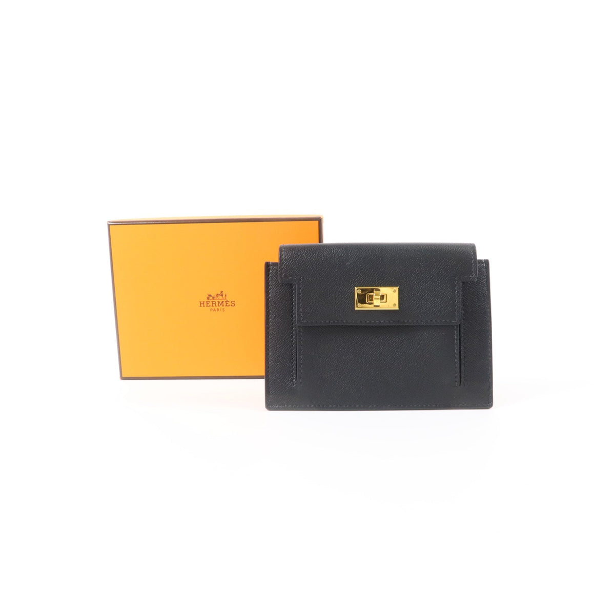 Hermès Kelly Pocket Compact · Madame Calfskin