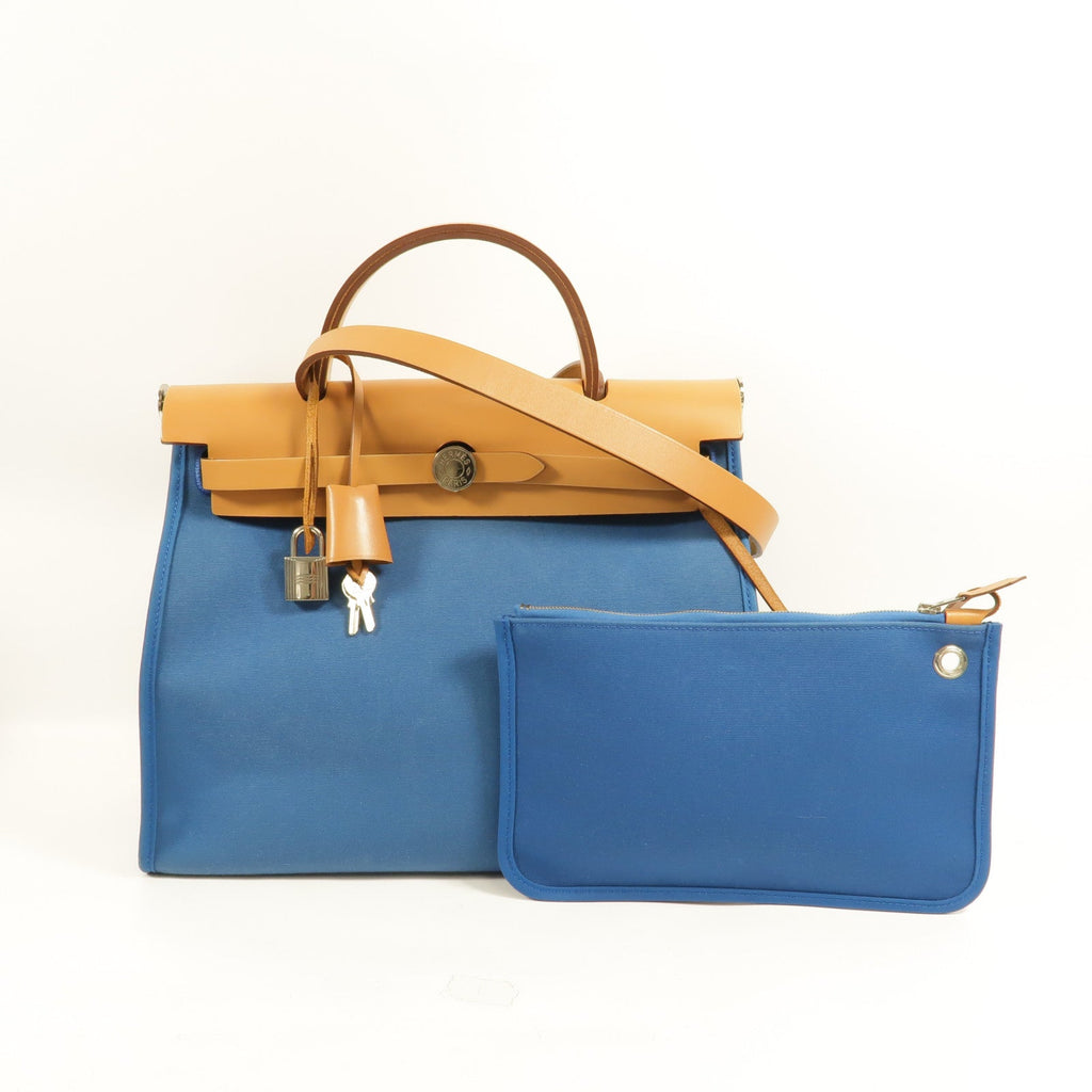 Hermès Herbag PM · Canvas · Two-Way
