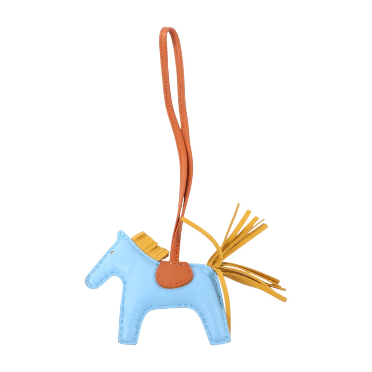 Hermès Rodeo PM · Milo Leather Charm