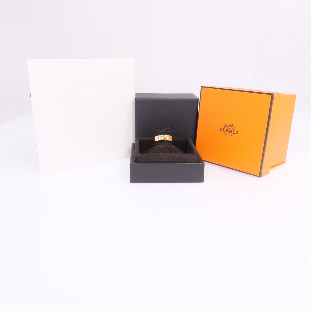 Hermès Kelly Ring · Rose Gold · Diamond