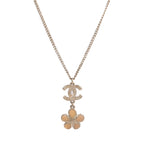 Chanel CC Necklace · Metal · Coral