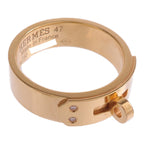 Hermès Kelly Ring · Rose Gold · Diamond