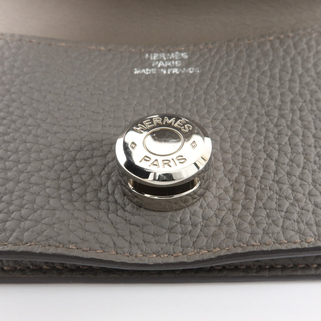 Hermès Dogon · Togo Leather · Etain