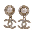 CHANEL CC Earrings · Metal