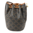 Celine Triomphe Bucket · Coated Canvas