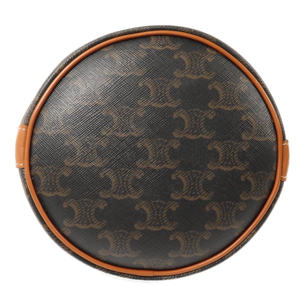 Celine Triomphe Bucket · Coated Canvas